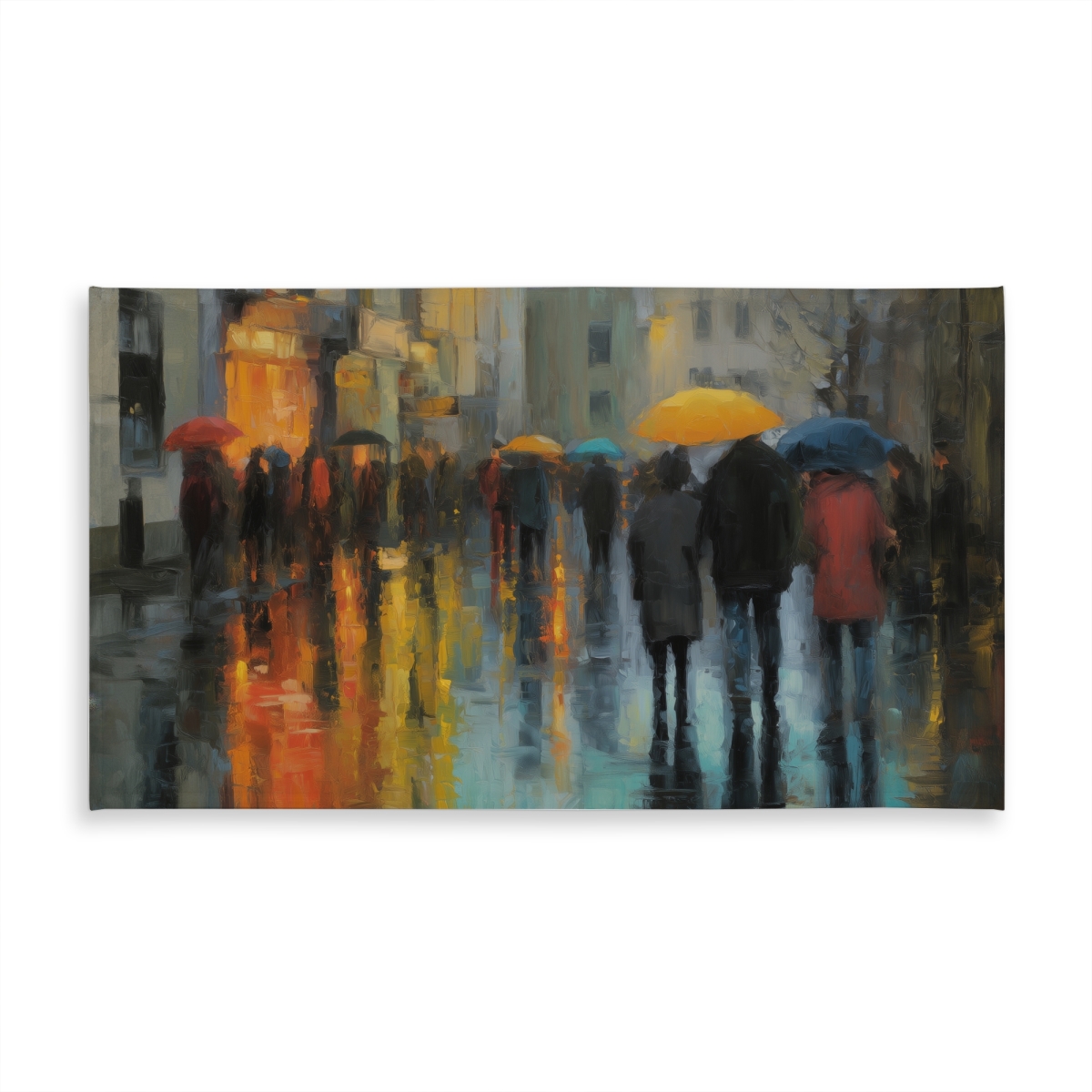 Picture of MWW C1TCLRGE1WUB6A 58 x 102 in. Rainy Day Red Indoor & Outdoor Tablecloth for Home Decor