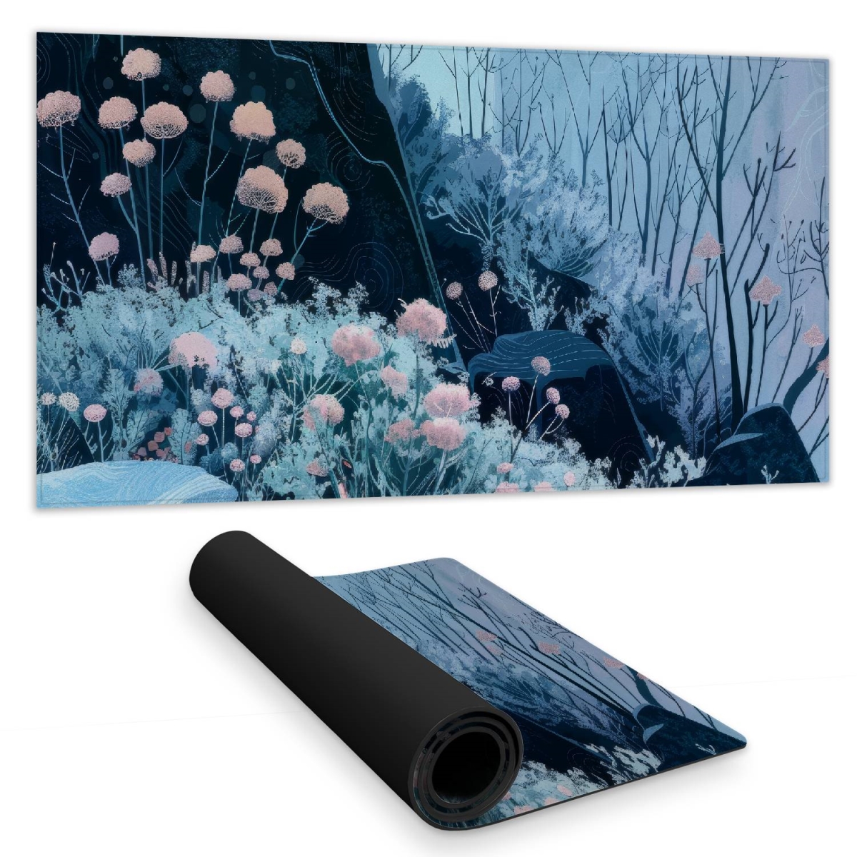Concius Sales C1DM1531KVJDMO 16 x 32 in. Annual Freeze Desk Mat - Stylish Home Decor Surface Pad