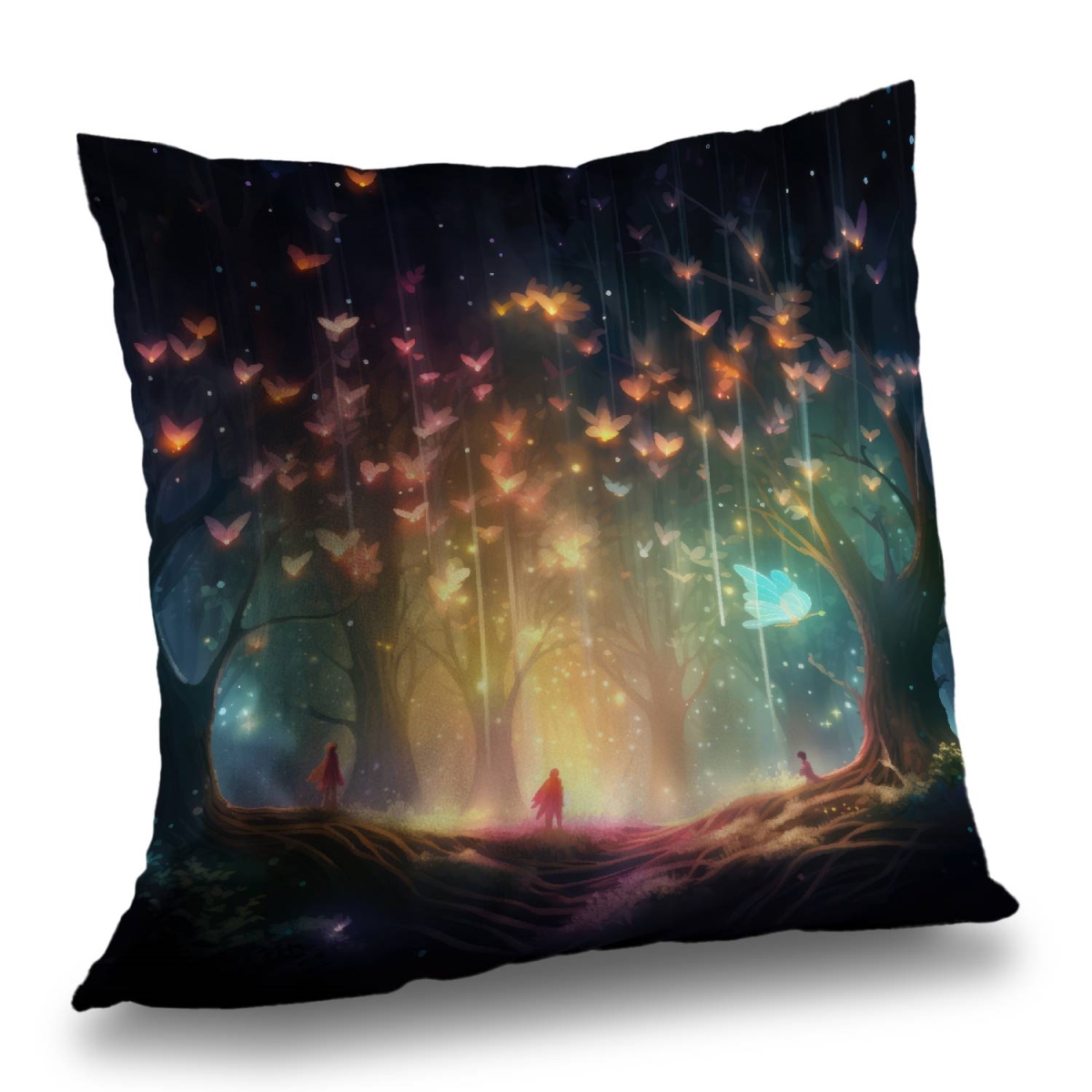 Concius Sales C1PT2020SJAWT9 20 x 20 in. A dream come true - Poly Twill Throw Pillow for Home Decor - Insert Included