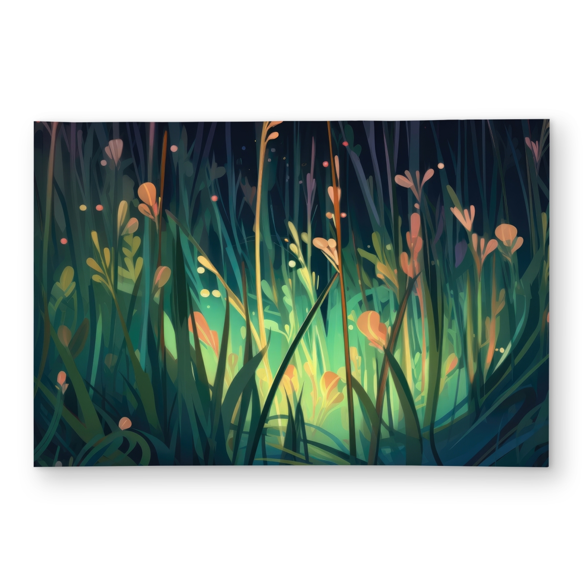 C1ROAR237DWQQX 2 x 3 ft. Between Twigs Turquoise Outdoor Rectangle Area Rug for Home Decor