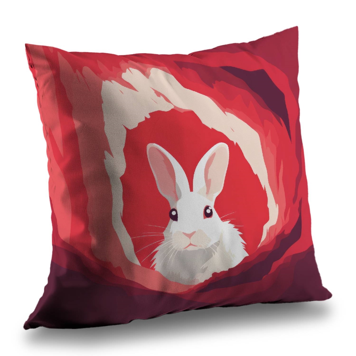 Concius Sales C1PT26264WRQL4 26 x 26 in. Looking out Poly Twill Throw Pillow - Stylish Home Decor - Insert Included