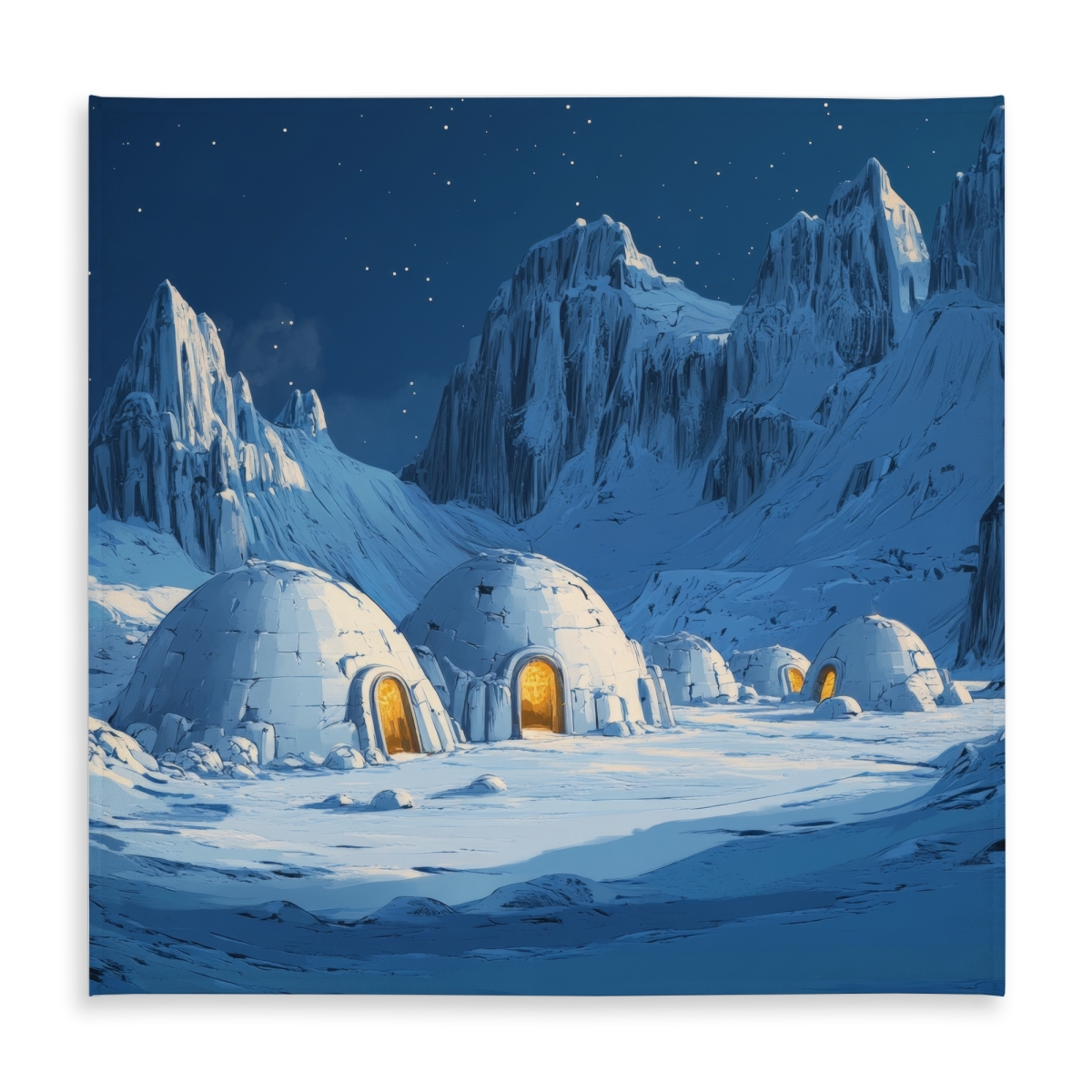Picture of MWW C1TC5858IIQ4DU 58 x 58 in. Ice Cold White Indoor & Outdoor Tablecloth for Home Decor