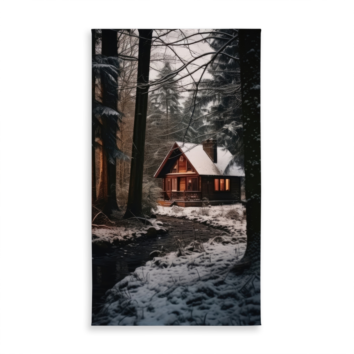 Picture of MWW C1TCLRGE3OU8NF 58 x 102 in. By the River White Indoor & Outdoor Tablecloth for Home Decor