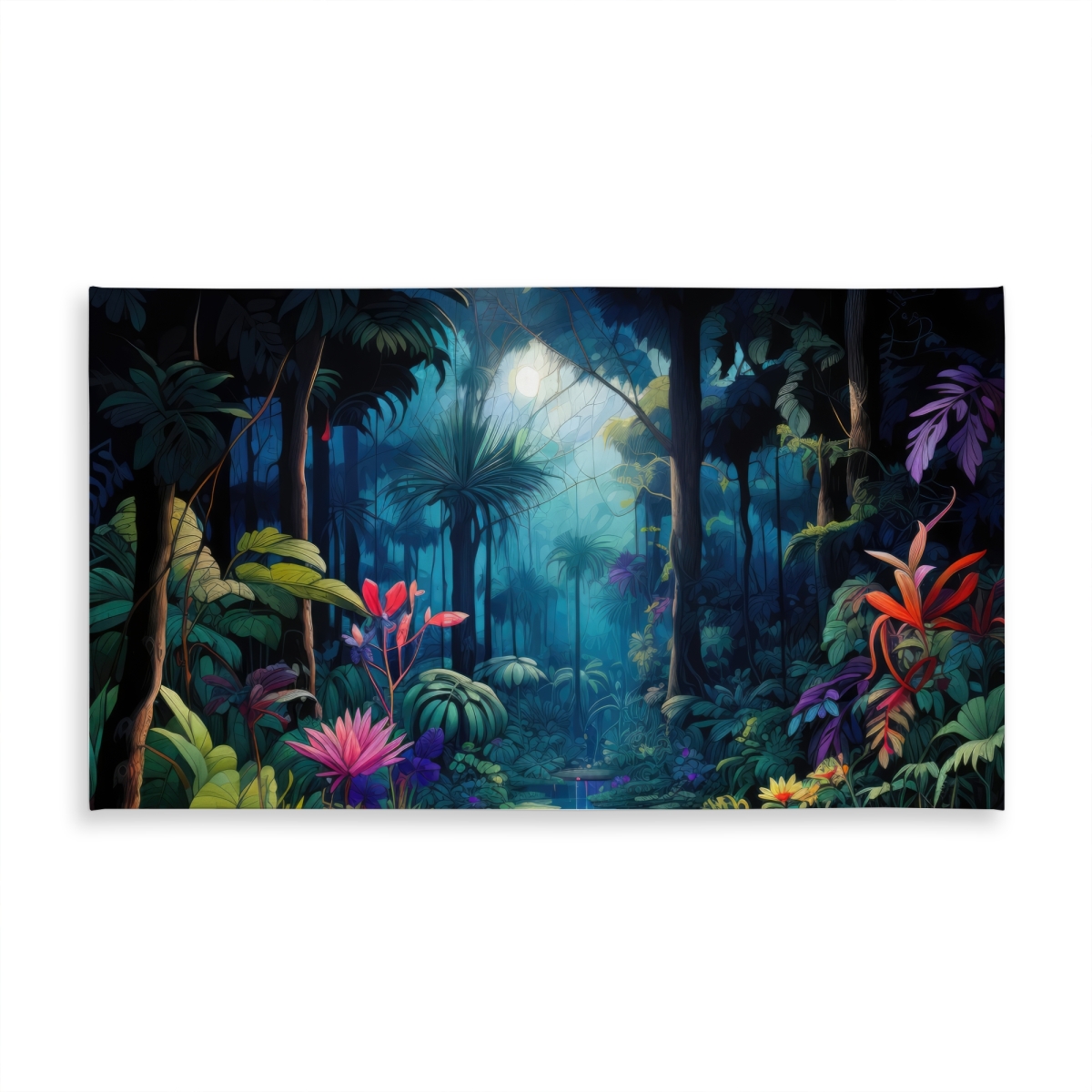 Picture of MWW C1TCLRGEEJYTD4 58 x 102 in. The Beauty of Nature - Blue Indoor & Outdoor Tablecloth for Decor