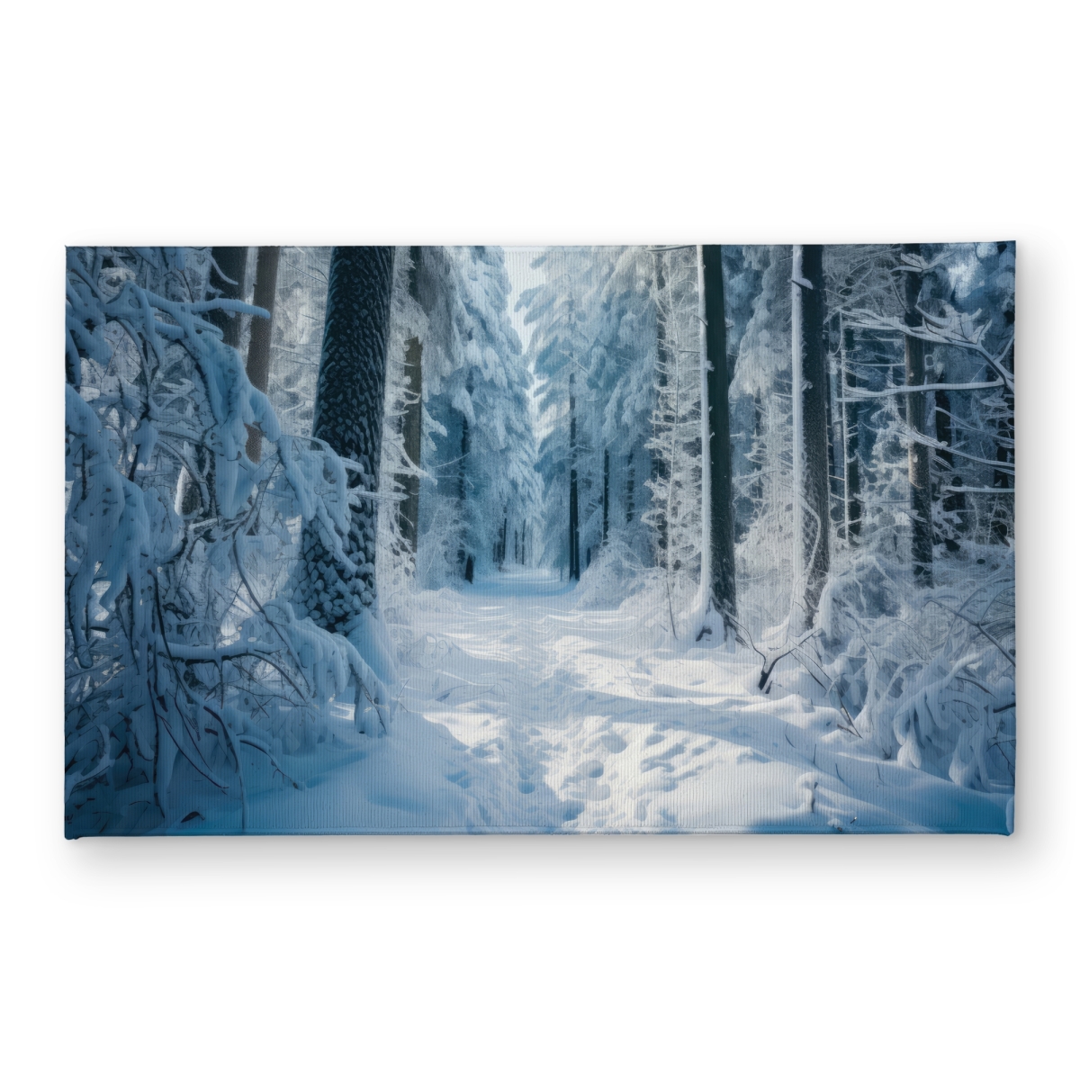 CODM21341436KS 21 x 34 in. Cold Forest Blue Indoor & Outdoor Door Mat - Home Decor