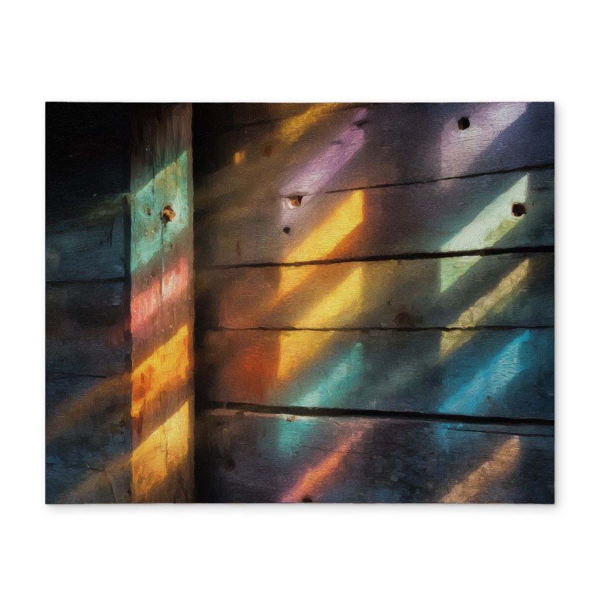 Picture of MWW CPPM1418A3977E 14 x 18 in. Rainbow Glint Red Polyester Placemat - Stylish Home Decor