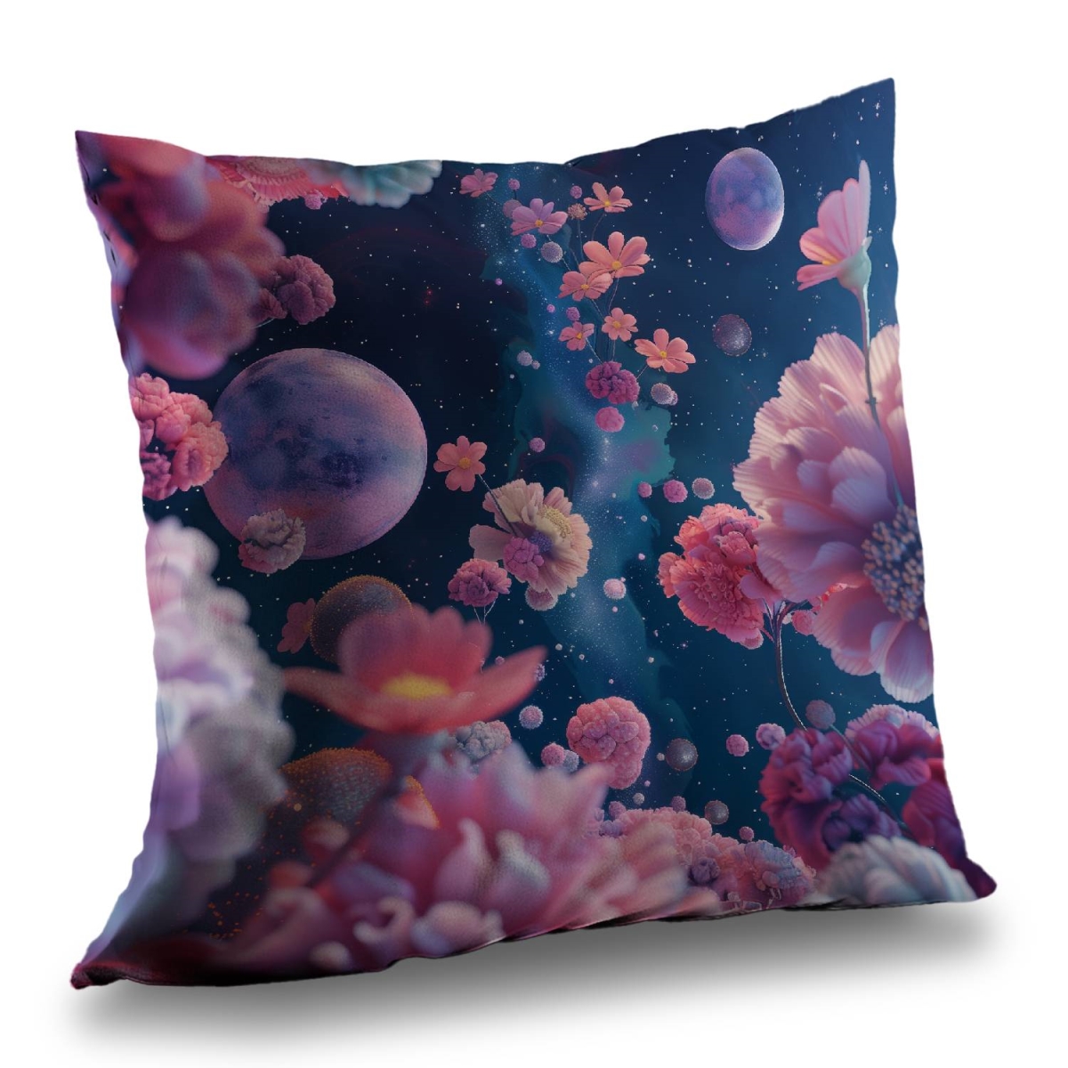 Concius Sales C1PT2020VNULSO 20 x 20 in. Pink Void Poly Twill Throw Pillow - Home Decor Accent - Insert Included