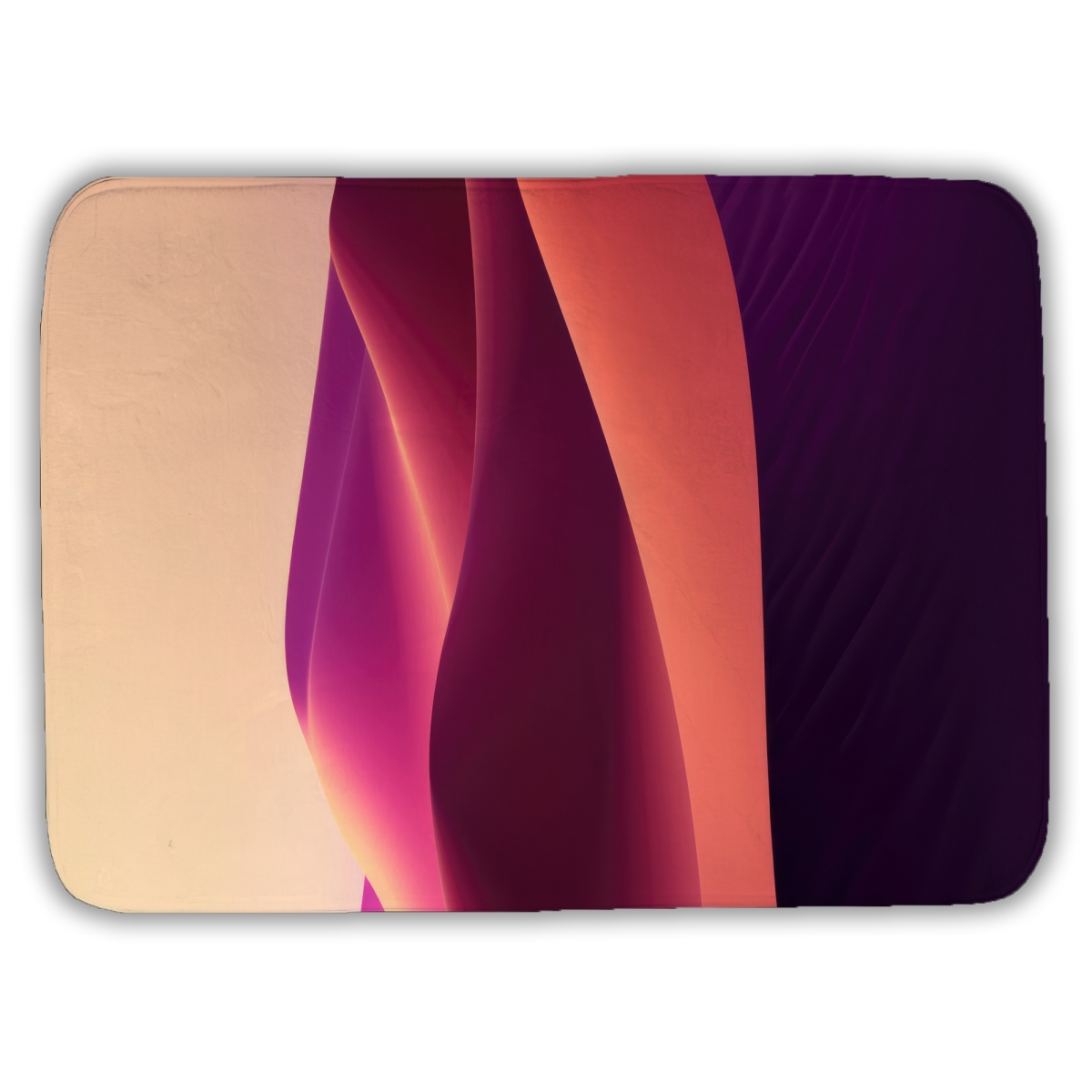 C1BM17242KS7EA 17 x 24 in. Deep Dunes Purple Bath Mat - Cozy Home Decor Essential
