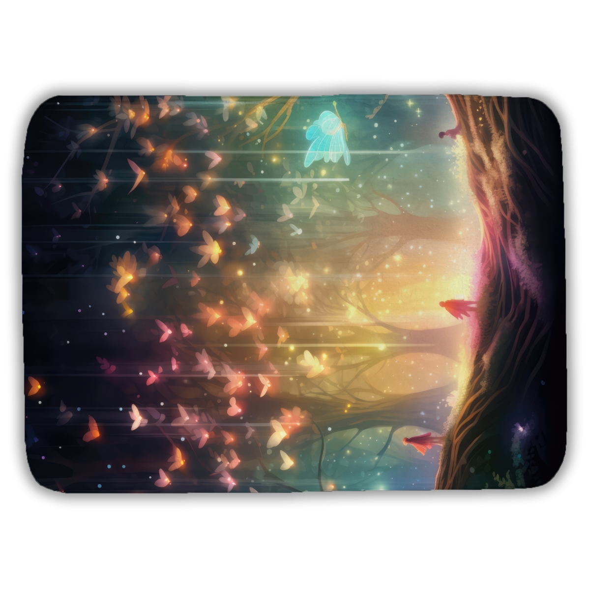 C1BM1724VH3YU7 17 x 24 in. A Dream Come True - Orange Bath Mat for Home Decor