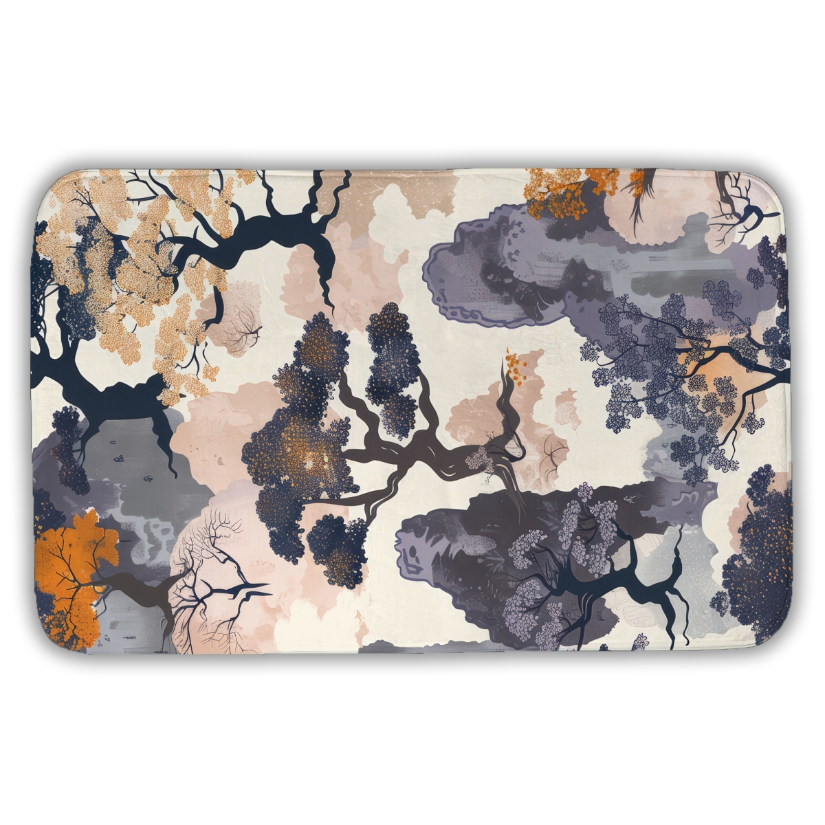 C1BM213443TBSB 21 x 34 in. Voidless Beige Bath Mat - Stylish Home Decor Essential