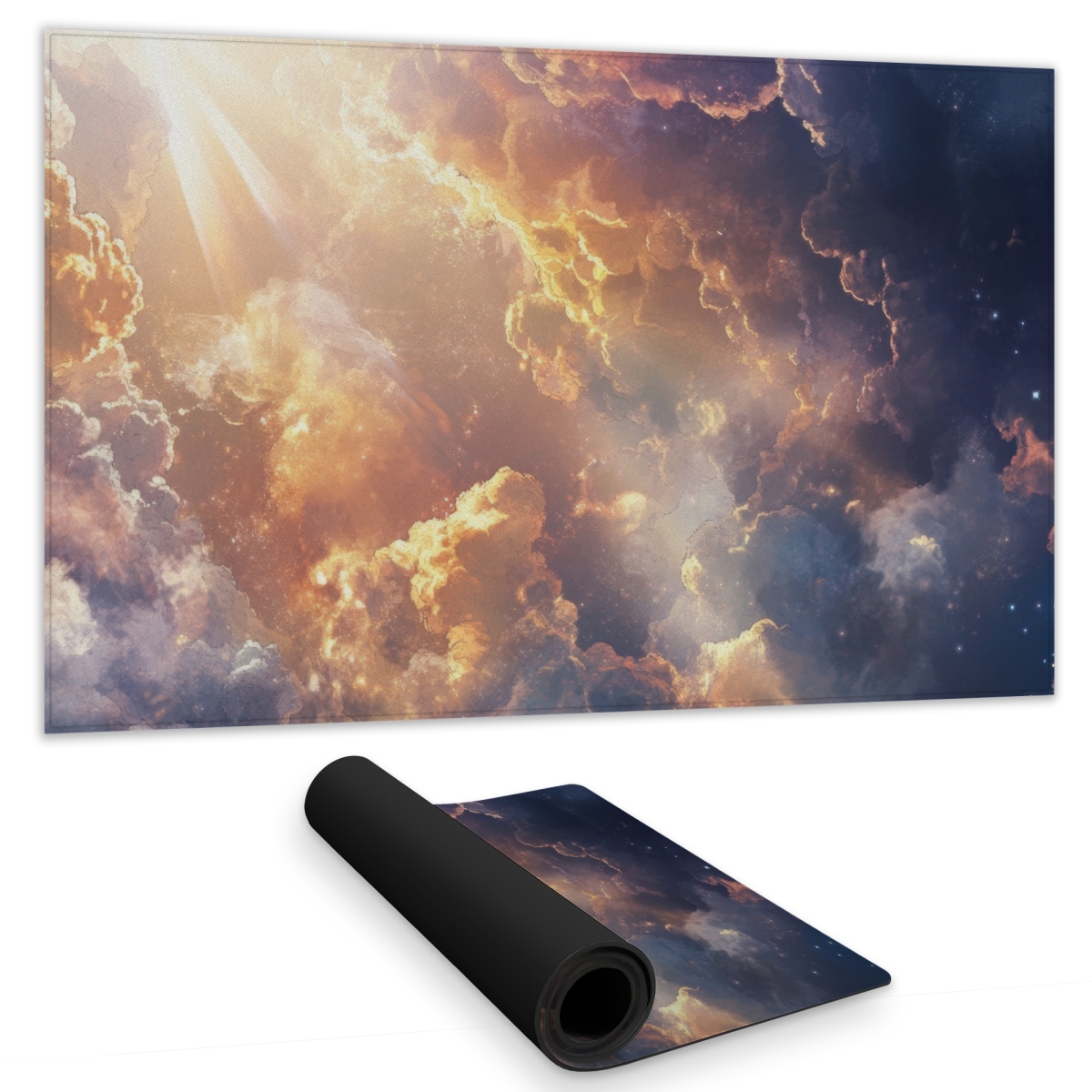 Concius Sales C1DM1424SRPEGO 14 x 24 in. Piercing Light Gaming Mat - Stylish Home Decor for Gamers