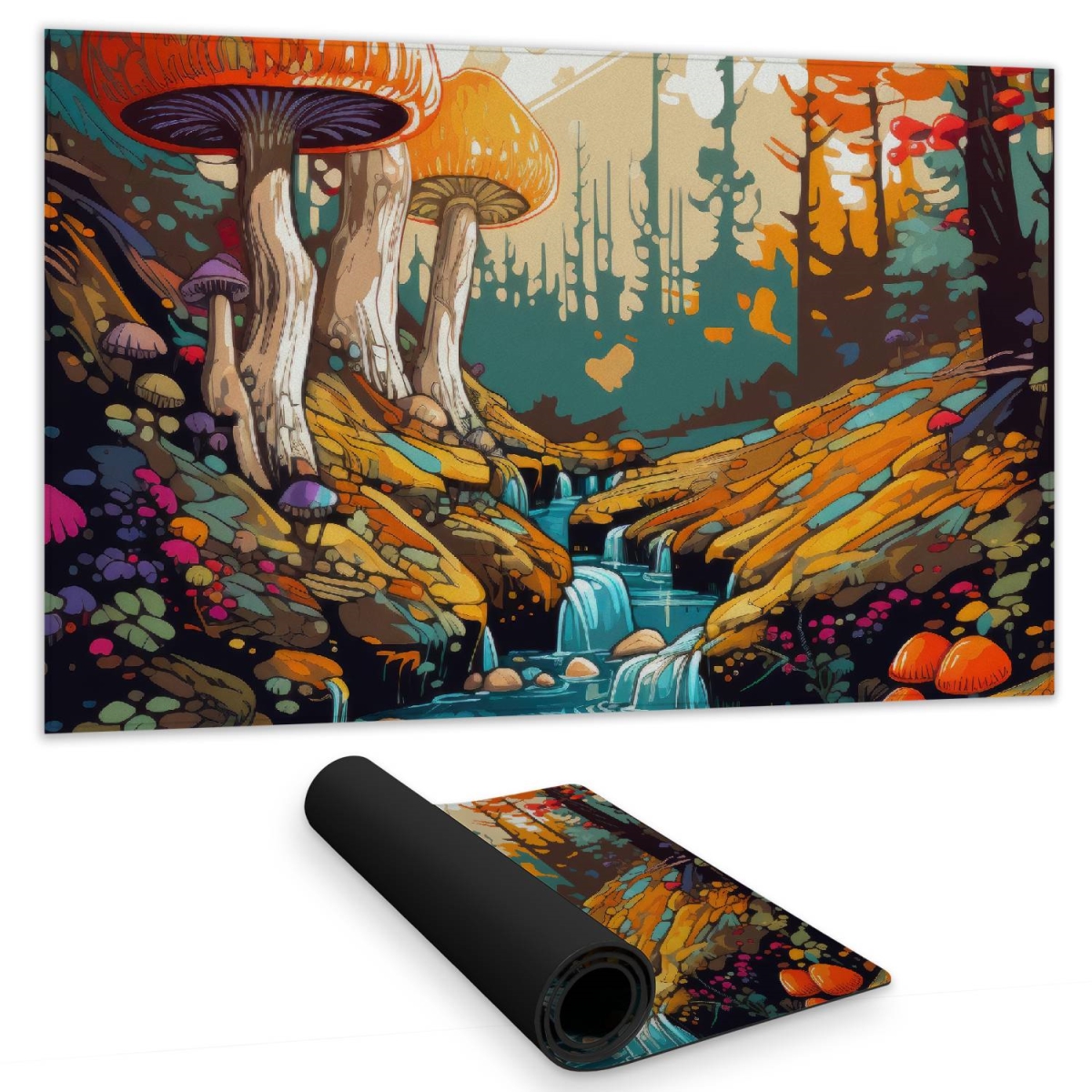 Concius Sales C1DM1424VJR7LT 14 x 24 in. Wisdom Inbound Gaming Mat - Stylish Home Decor Play Surface