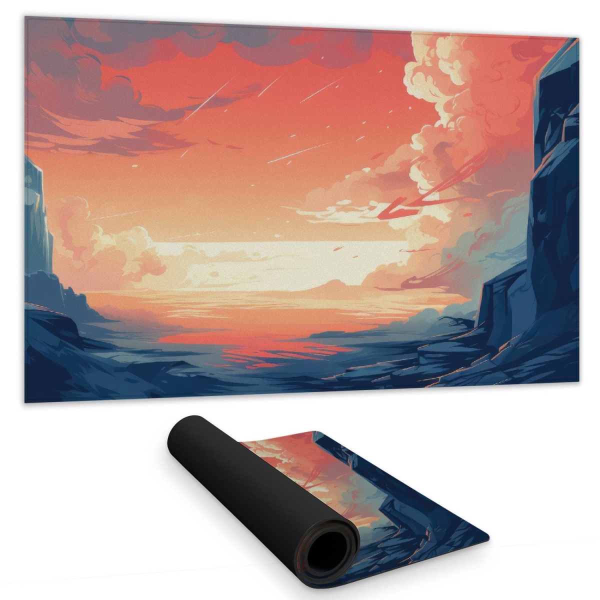 Concius Sales C1DM1424ZI8C9F 14 x 24 in. Inspiration Gaming Mat - Stylish Home Decor Play Surface