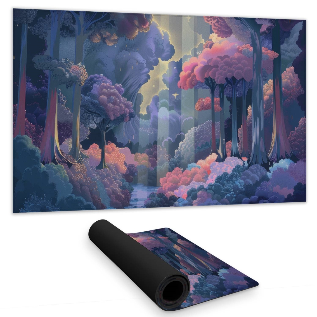 Concius Sales C1DM14242FRZF8 14 x 24 in. Beams Gaming Mat - Stylish Home Decor for Gamers