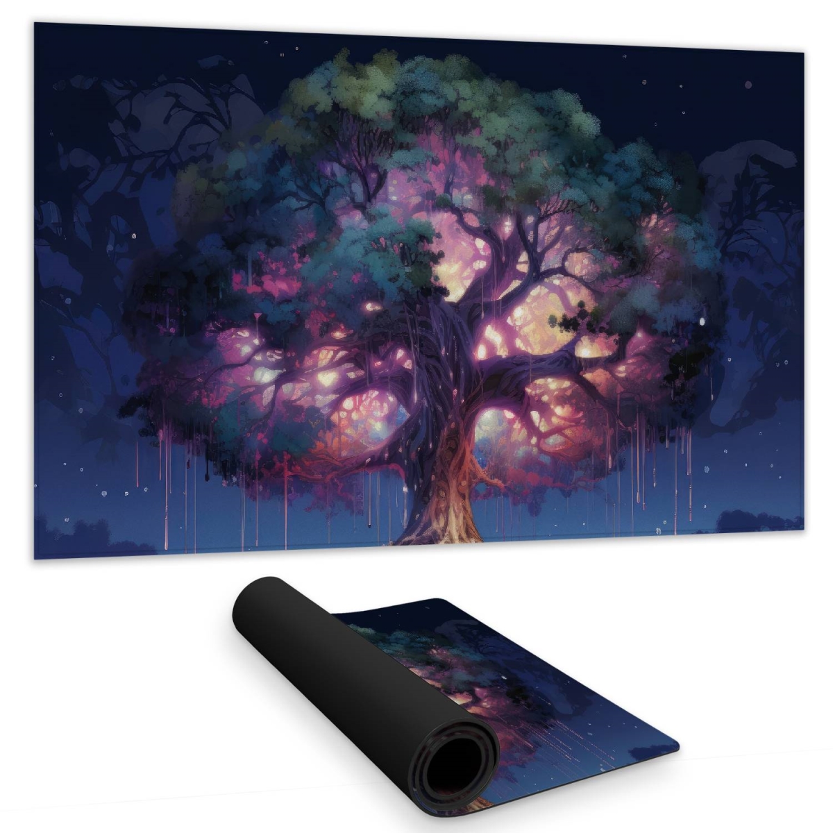 Concius Sales C1DM1424ABMQBN 14 x 24 in. The Power of Nature Gaming Mat - Stylish Home Decor Mat