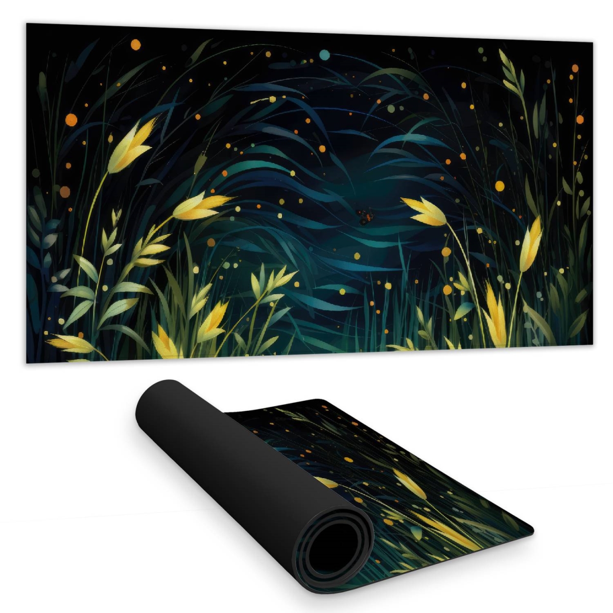 Concius Sales C1DM1531L258UQ 16 x 32 in. Lit Plains Desk Mat - Stylish Home Decor Desk Accessory
