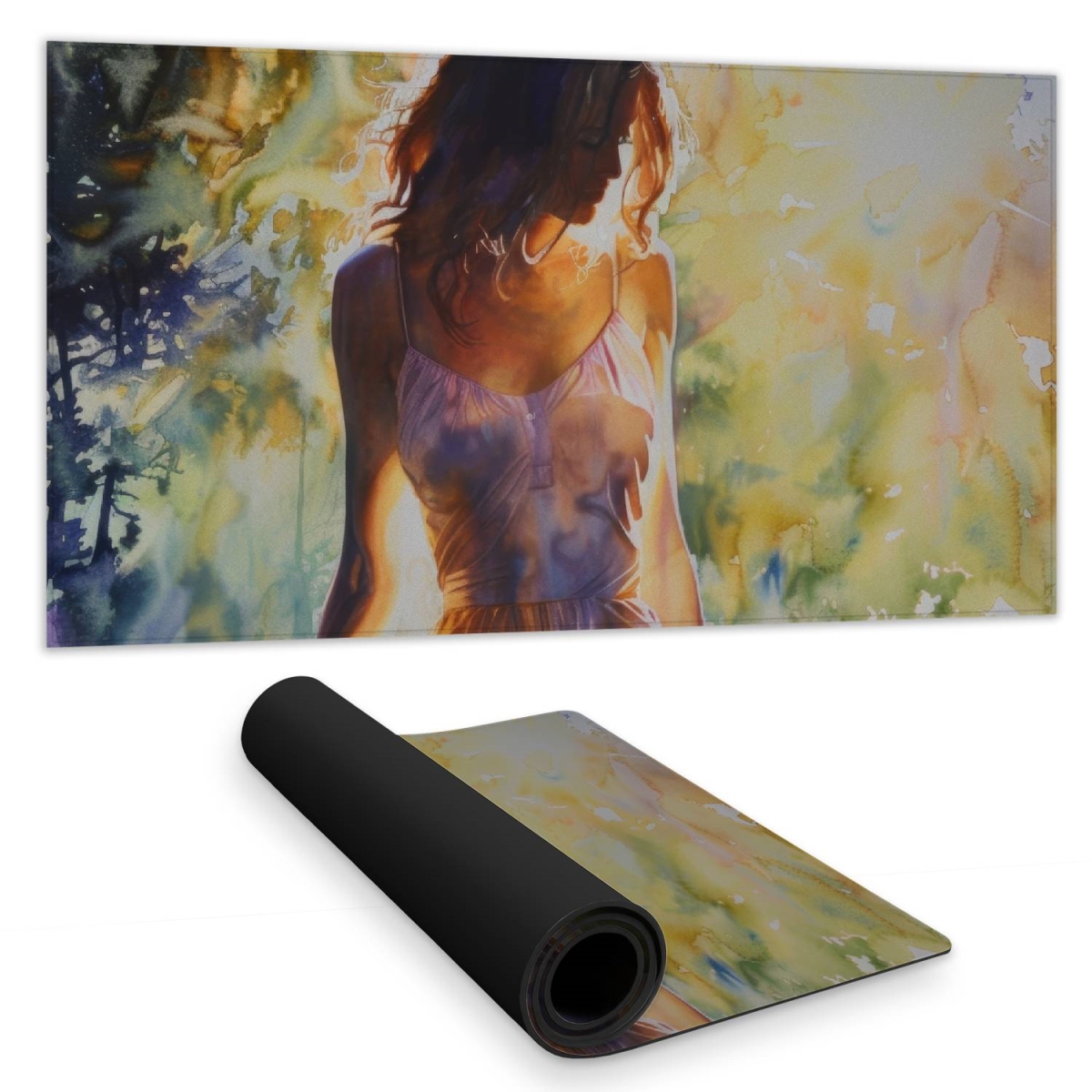 Concius Sales C1DM153198LVLO 16 x 32 in. Out of the Water Desk Mat - Stylish Home Decor Essential