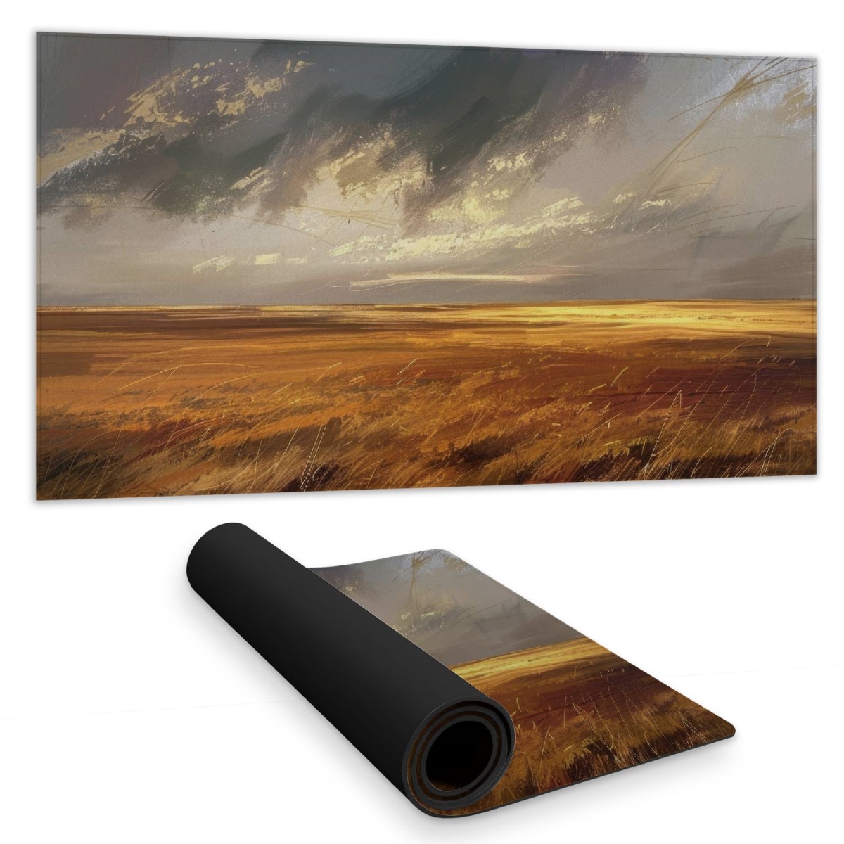 Concius Sales C1DM1531SSZLW5 16 x 32 in. Before the Storm Desk Mat - Stylish Home Decor Desk Pad