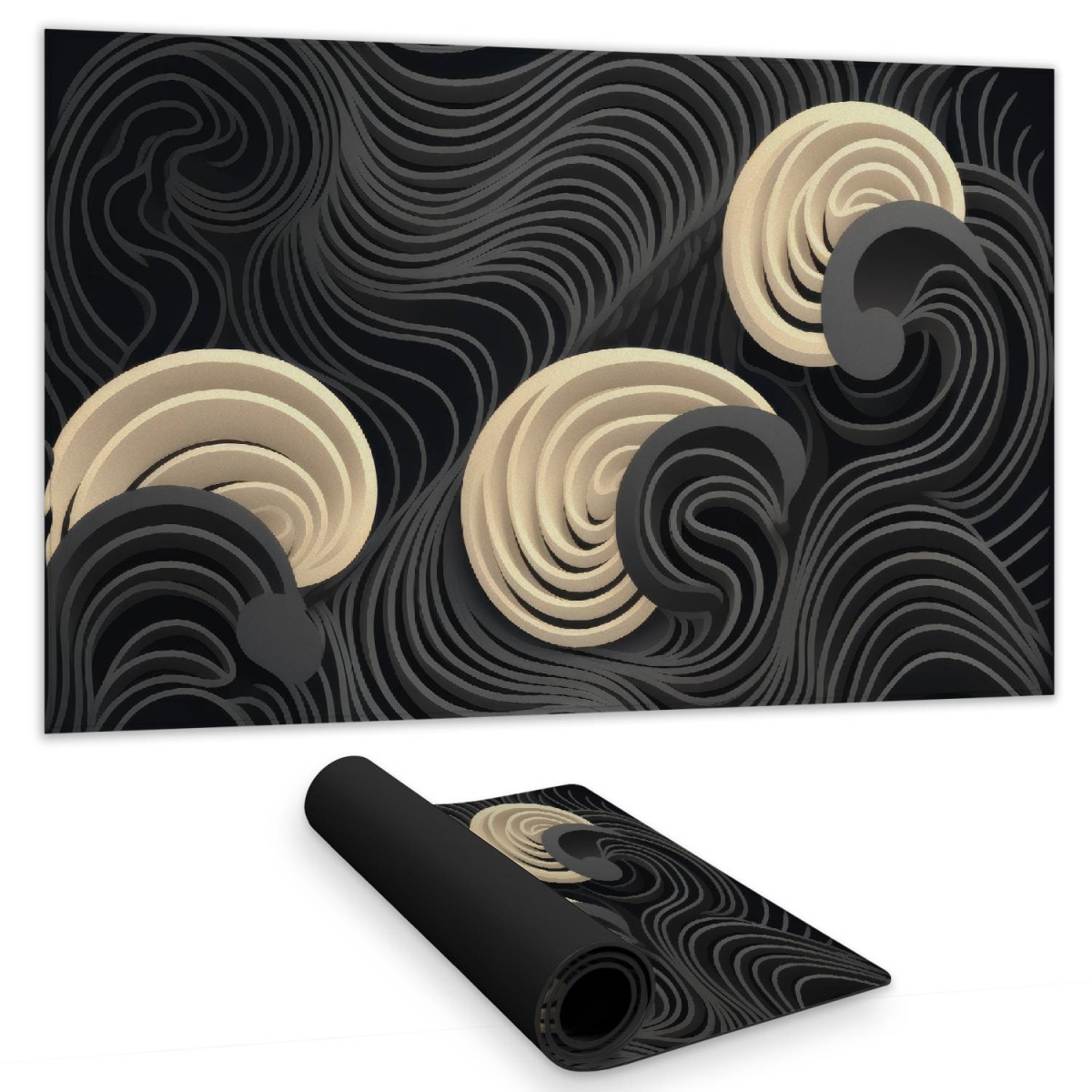 Concius Sales C1DM1424Z2LD5A 14 x 24 in. Layers Gaming Mat - Stylish Home Decor for Gamers