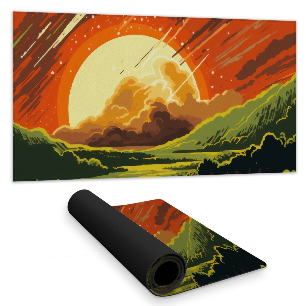 Concius Sales C1DM15311893IC 16 x 32 in. Last Days Desk Mat - Stylish Home Decor Desk Accessory