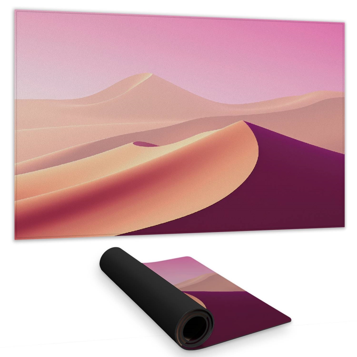 Concius Sales C1DM1424EWETTR 14 x 24 in. Calm Dunes Gaming Mat - Stylish Home Decor Play Surface