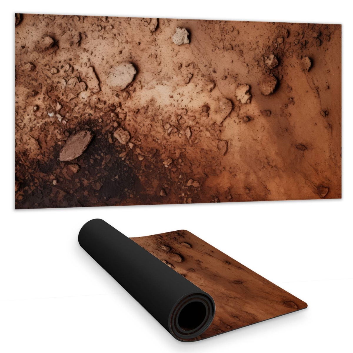 C1DM15311GW5SH 16 x 32 in. Digging Brown Desk Mat - Stylish