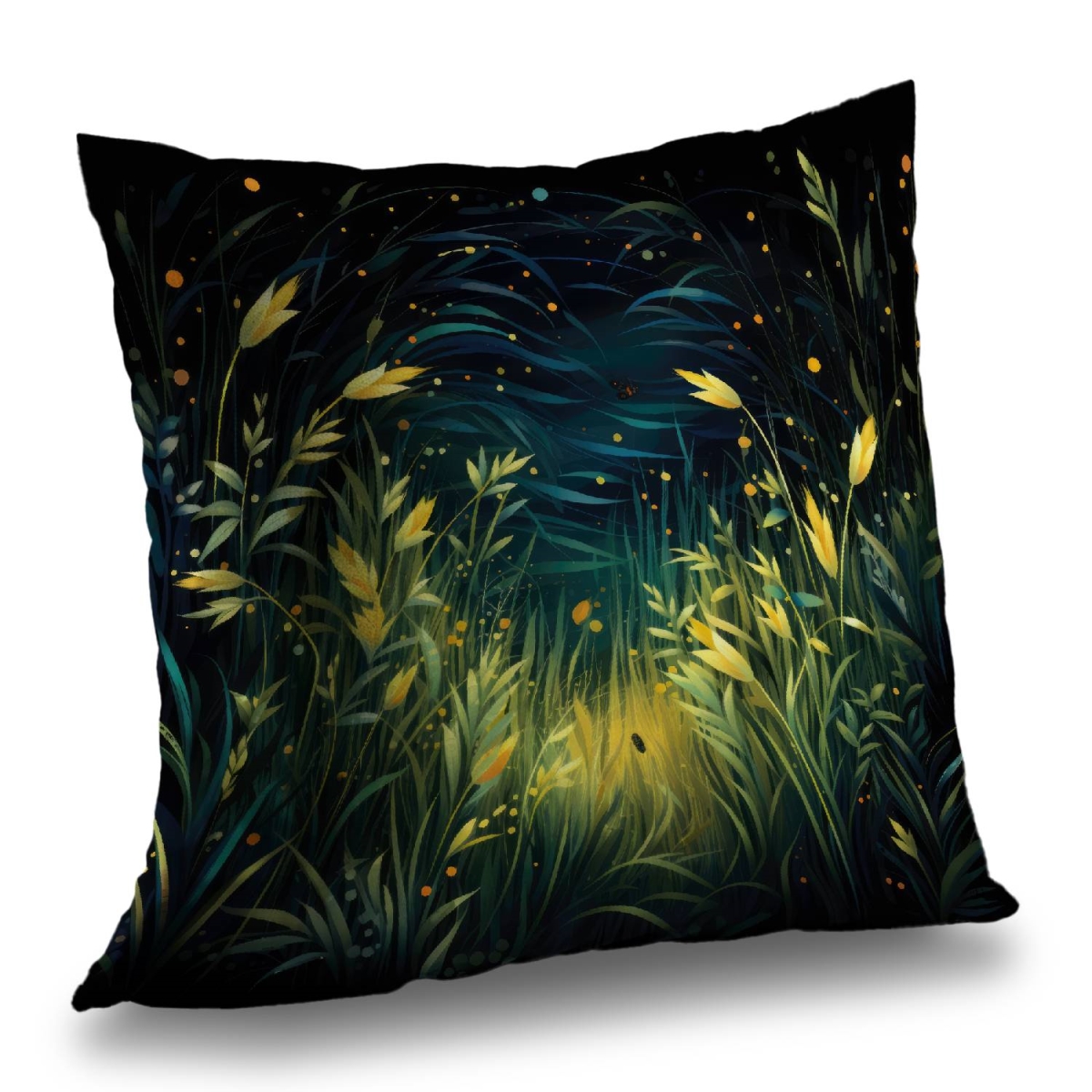 Concius Sales C1PT2020YLWTIB 20 x 20 in. Lit Plains Poly Twill Throw Pillow - Stylish Home Decor - Insert Included