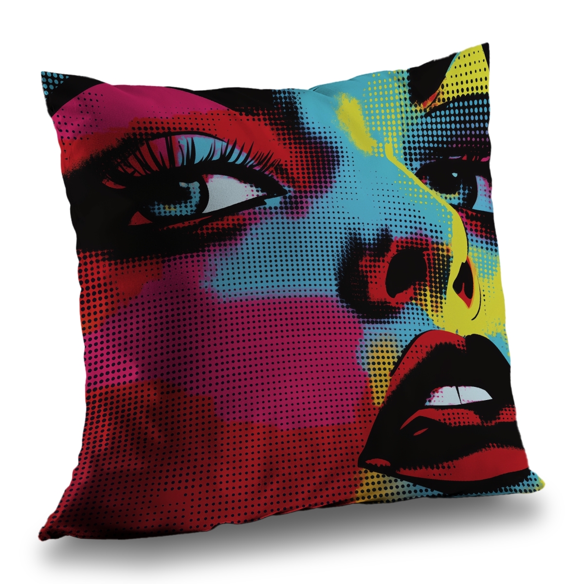 Concius Sales C1PT2020ANB4N3 20 x 20 in. Comics Poly Twill Throw Pillow - Stylish Home Decor Accent - Insert Included