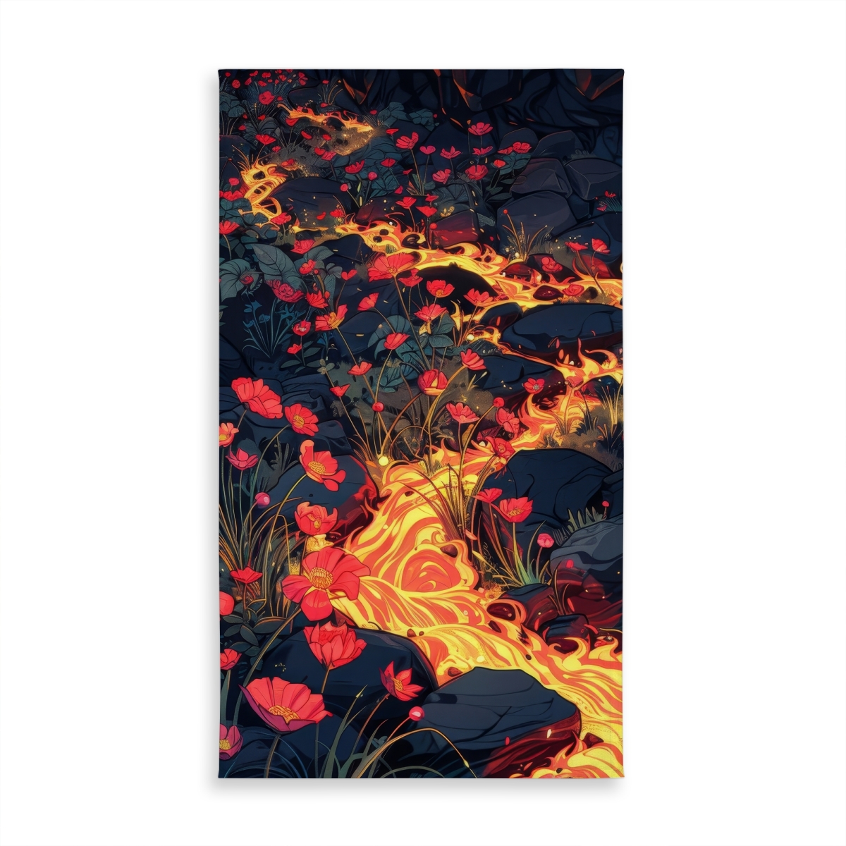 Picture of MWW C1TCLRGEJLUGGP 58 x 102 in. Dodging Nature Blue Indoor & Outdoor Tablecloth for Home Decor