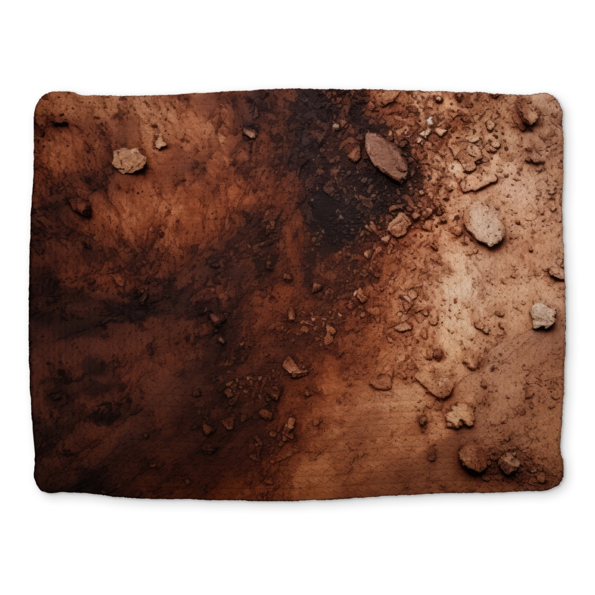 Picture of MWW CBPM1418L9GRUH 14 x 18 in. Digging Black Braided Polyester Placemat for Home Decor