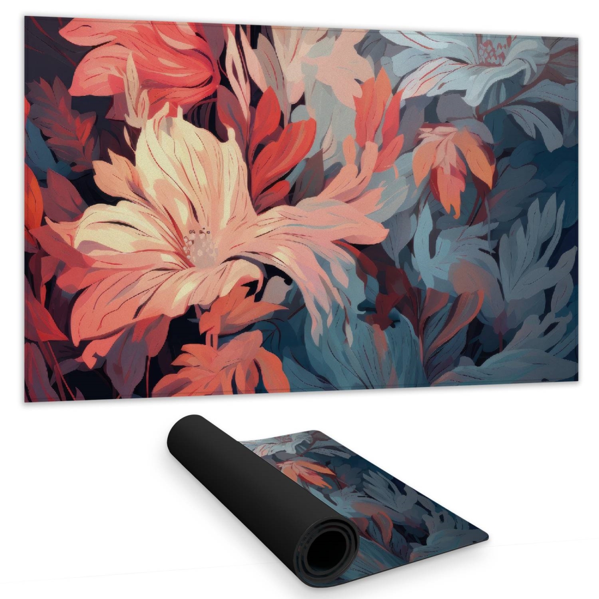 Concius Sales C1DM1424RDPDIV 14 x 24 in. Silent Charm Gaming Mat - Stylish Home Decor for Gamers