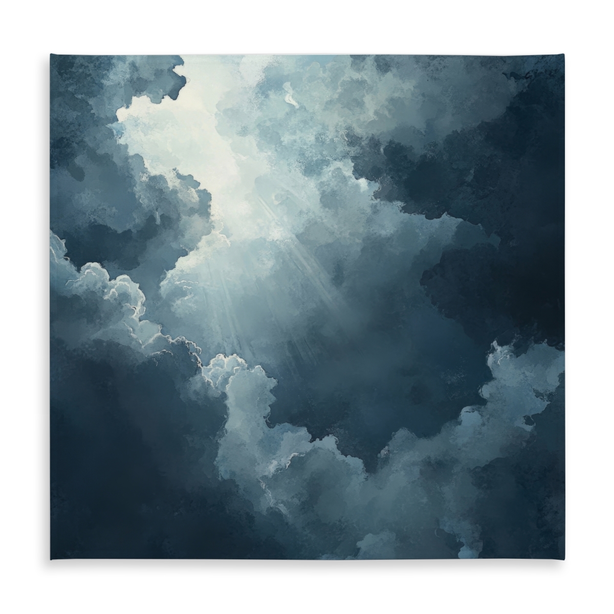 Picture of MWW C1TC5858REYAOJ 58 x 58 in. Afterglow Blue Indoor & Outdoor Tablecloth for Home Decor