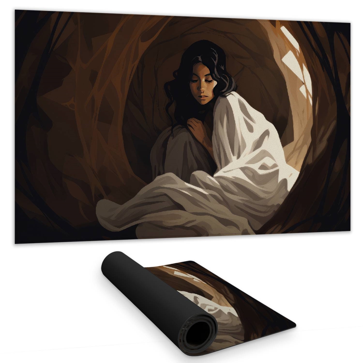 Concius Sales C1DM1424VHVUUS 14 x 24 in. Warm Embrace Gaming Mat - Cozy Home Decor Play Surface
