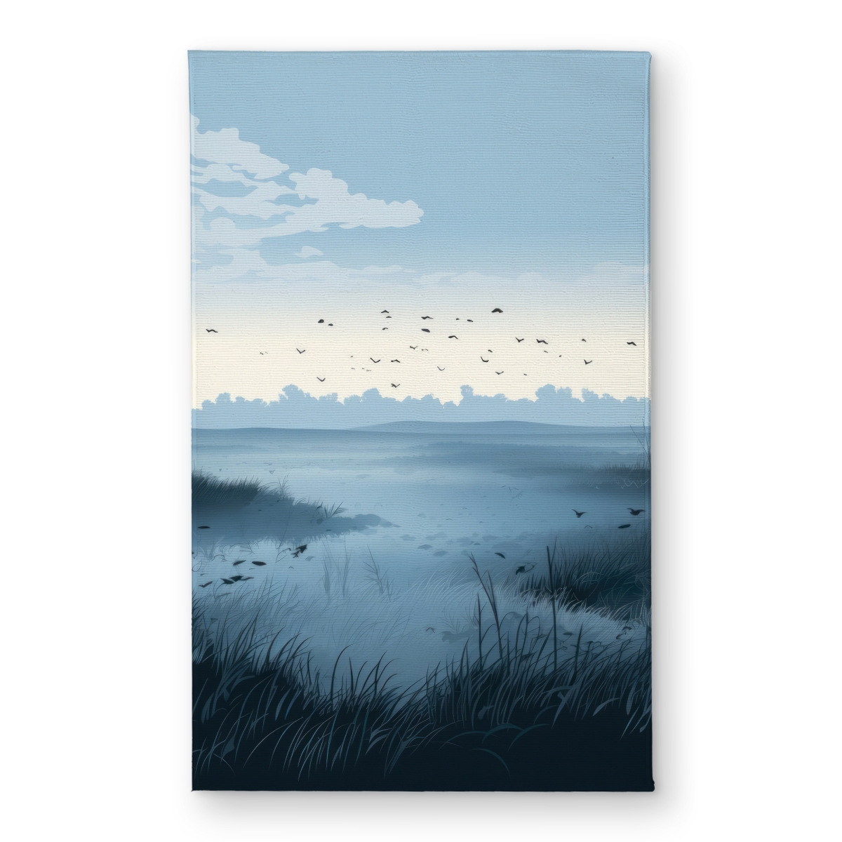 CODM2134CBZTSU 21 x 34 in. Evening Marsh Gray Indoor & Outdoor Door Mat - Home Decor