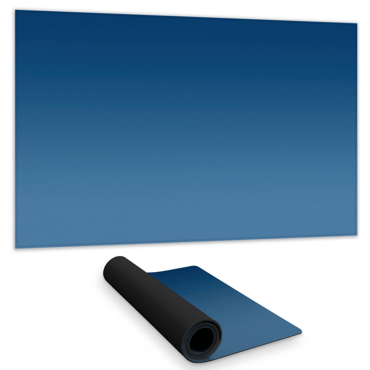 Concius Sales C1DM1424VJFAWN 14 x 24 in. Dark Blue Gradient Gaming Mat - Stylish Home Decor Mat