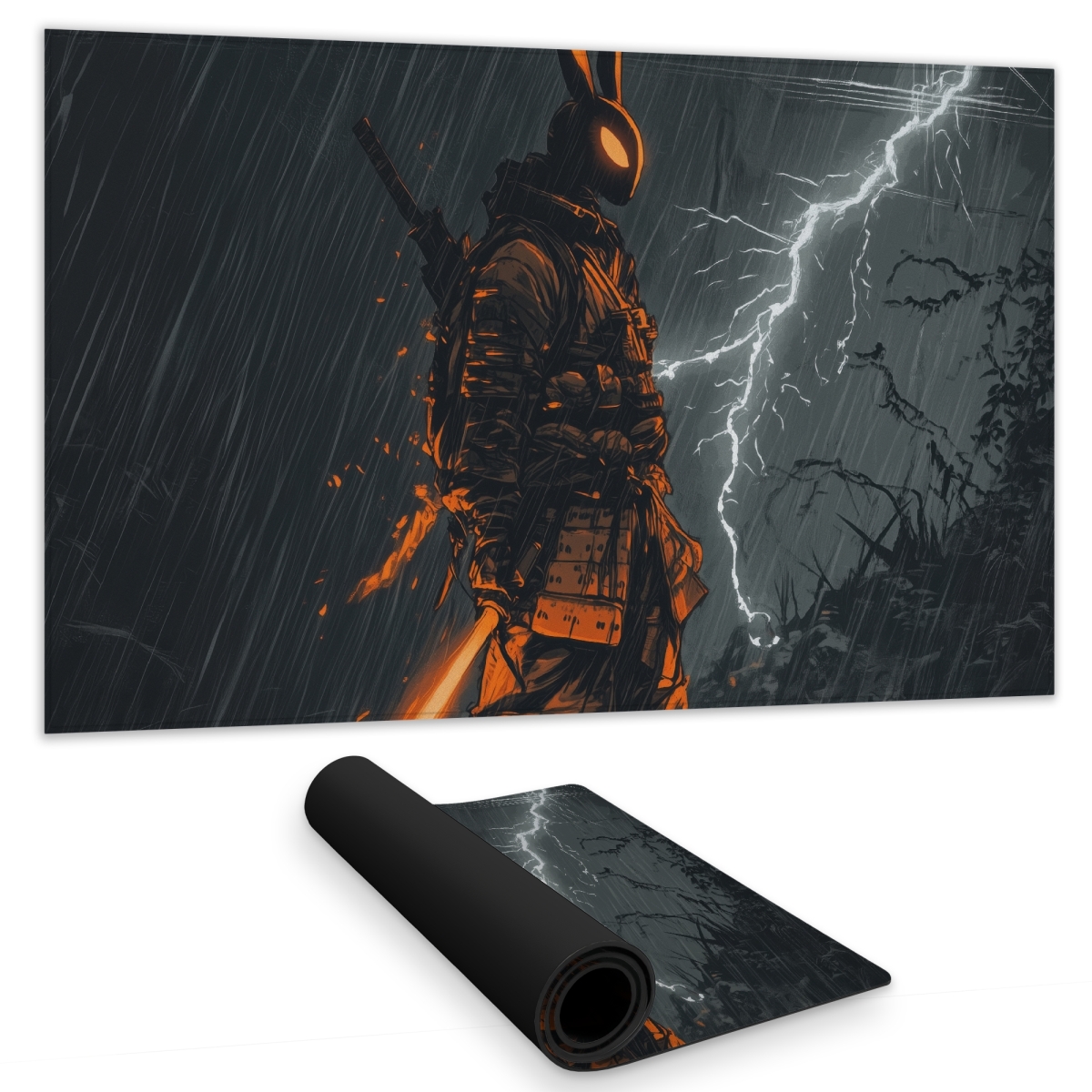 Concius Sales C1DM1424M3450H 14 x 24 in. War Machine Gaming Mat - Stylish Home Decor for Gamers