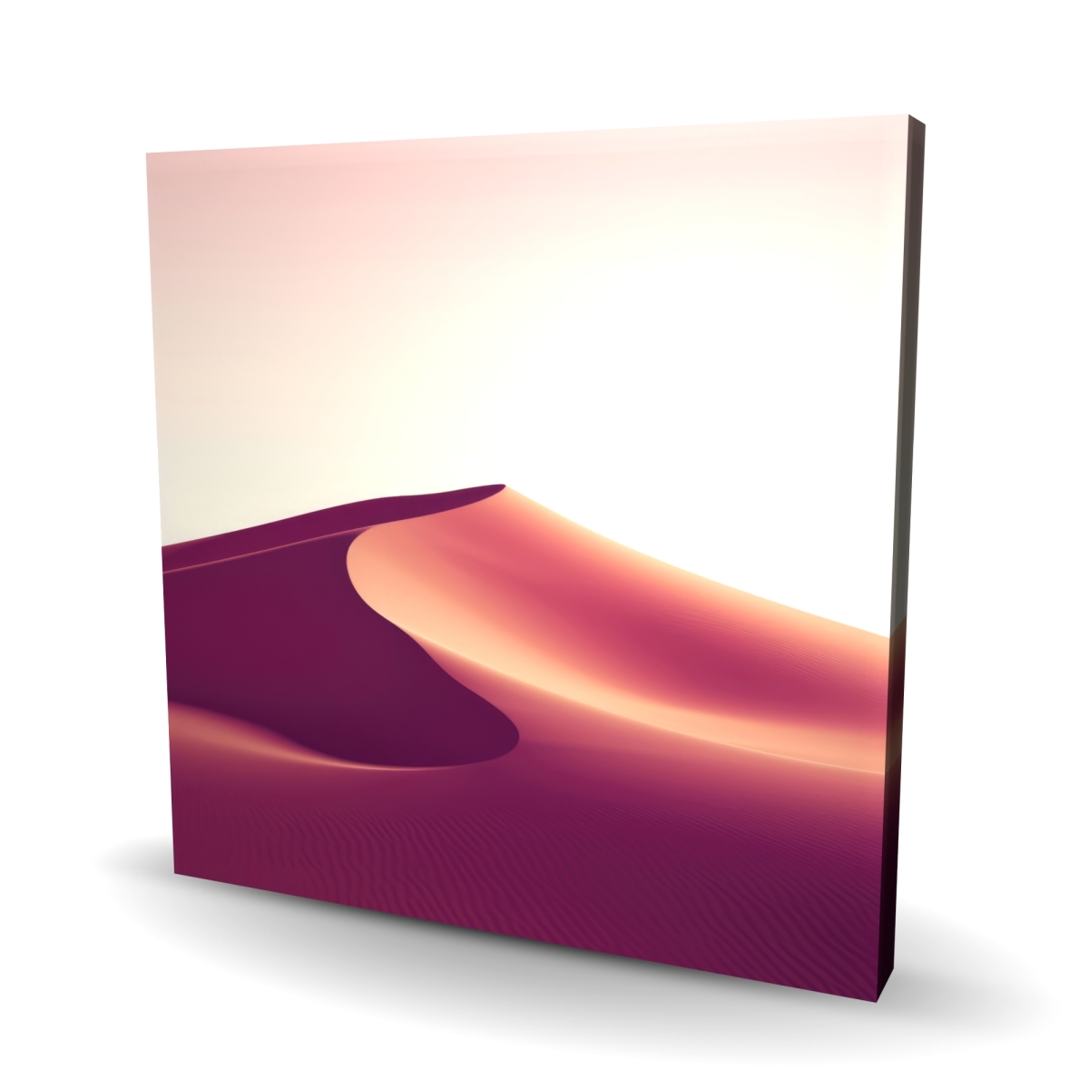 C1RC2424C0QFEE 24 x 24 in. Setting Sands - Beige Canvas Wall Art for Elegant Spaces