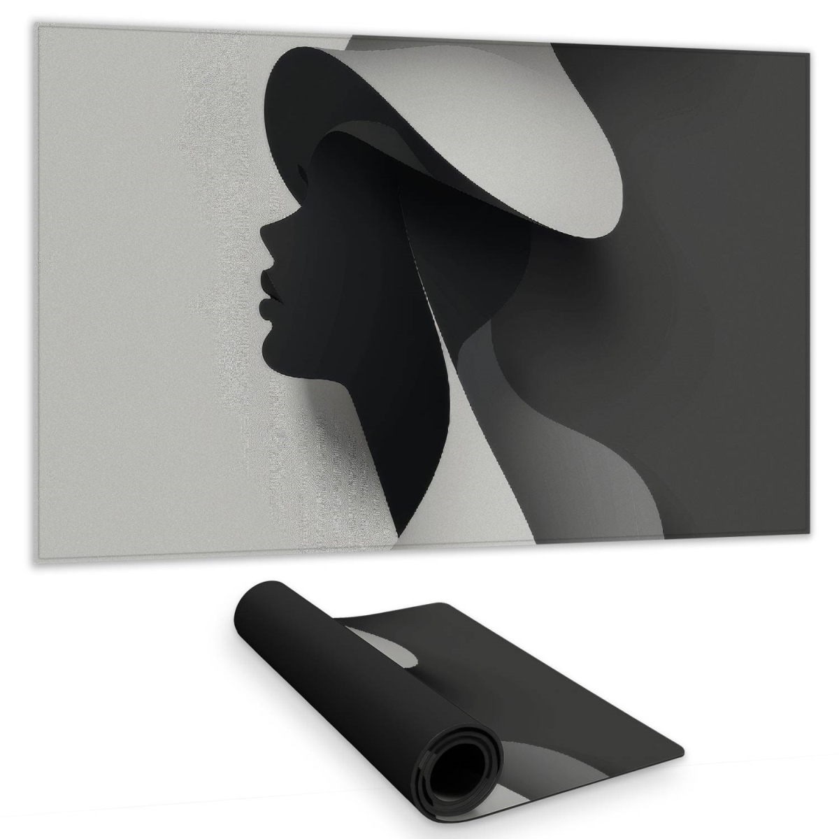Concius Sales C1DM14241GTMN2 14 x 24 in. Duality Gaming Mat - Stylish Home Decor Play Surface