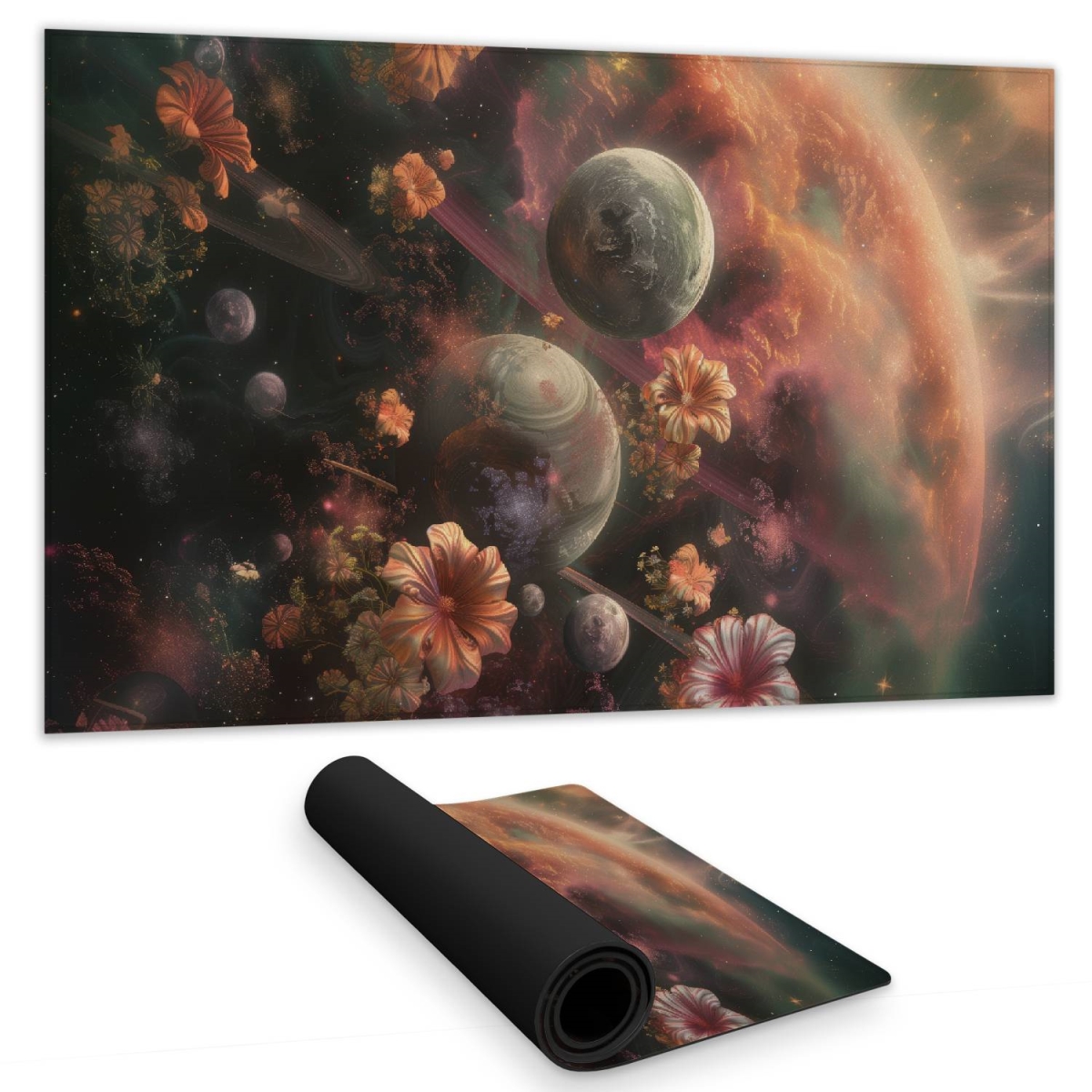 Concius Sales C1DM1424F69DXR 14 x 24 in. Capturing Light Gaming Mat - Stylish Home Decor Play Surface