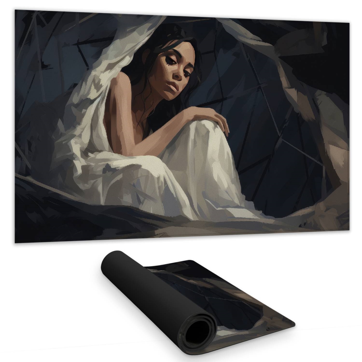 Concius Sales C1DM1424VJZ5UC 14 x 24 in. Cocooned Gaming Mat - Stylish Home Decor Play Surface