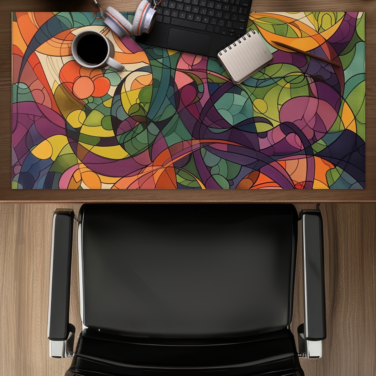 Concius Sales C1DM1531NEDITI 16 x 32 in. Converge Desk Mat - Stylish Home Decor for Your Workspace