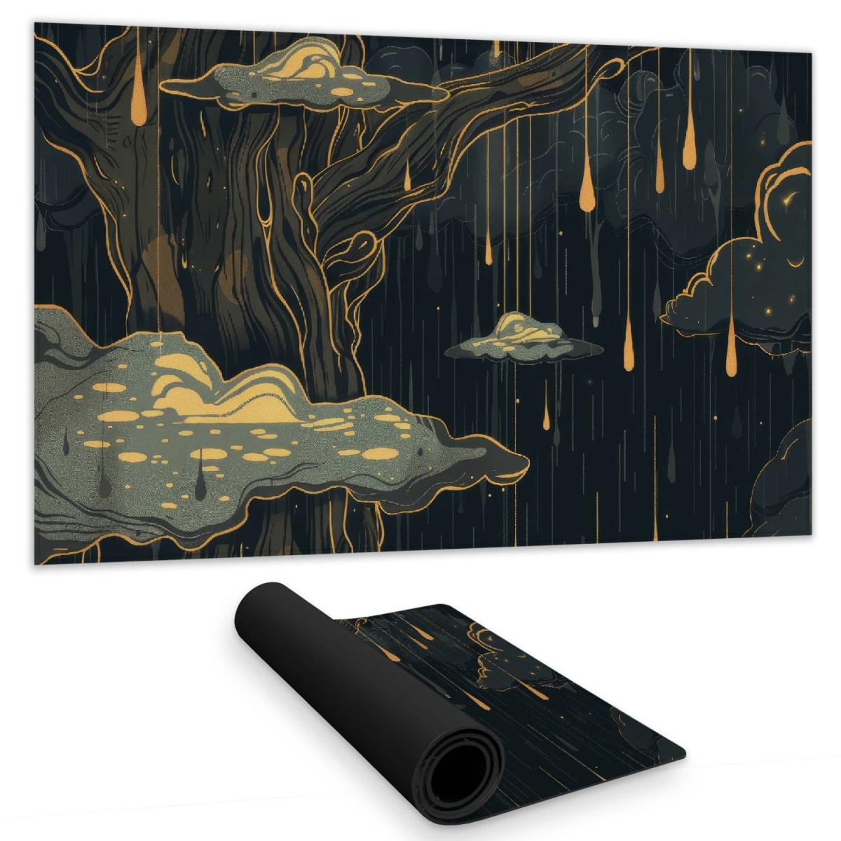 Concius Sales C1DM14240SP4BM 14 x 24 in. Goopy Gaming Mat - Stylish Home Decor for Gamers
