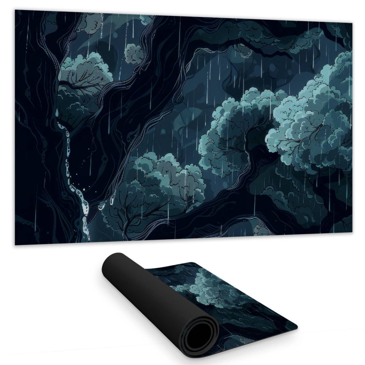 Concius Sales C1DM14243X4SW0 14 x 24 in. Canopy Gaming Mat - Stylish Home Decor Mat for Gamers