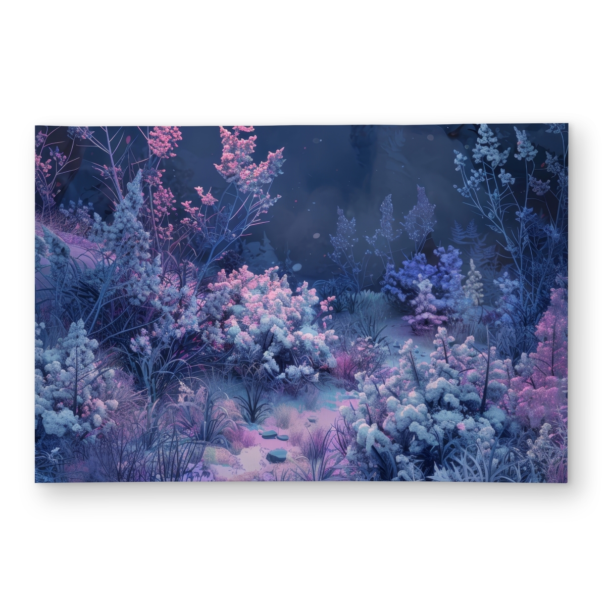 C1ROAR23EDG72W 2 x 3 ft. Cold Night Blue Outdoor Rectangle Area Rug for Home Decor - Stylish & Durable