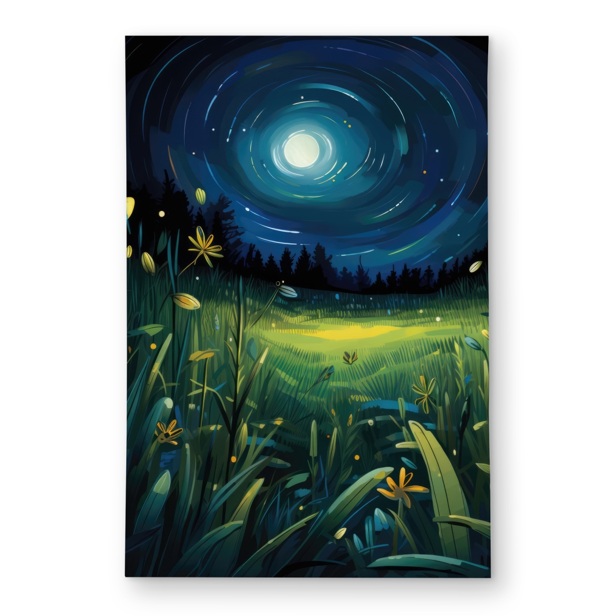 C1ROAR23FEN44L 2 x 3 ft. Between Grass Blades - Blue Outdoor Rectangle Area Rug for Home Decor