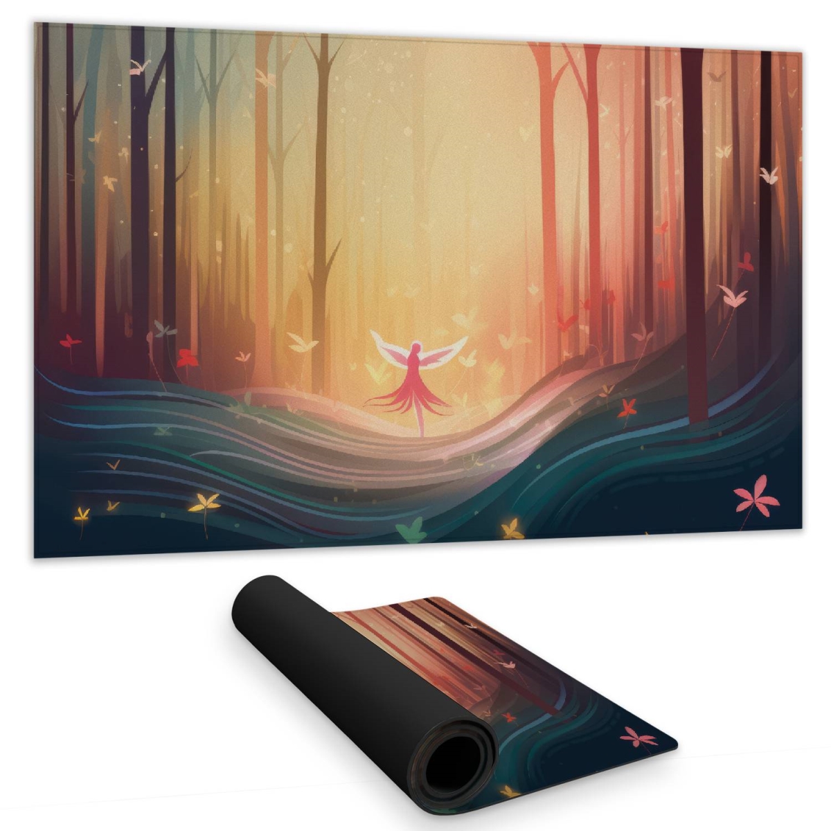 Concius Sales C1DM1424CJ5X5A 14 x 24 in. Enchanted Gaming Mat - Stylish Home Decor Play Surface