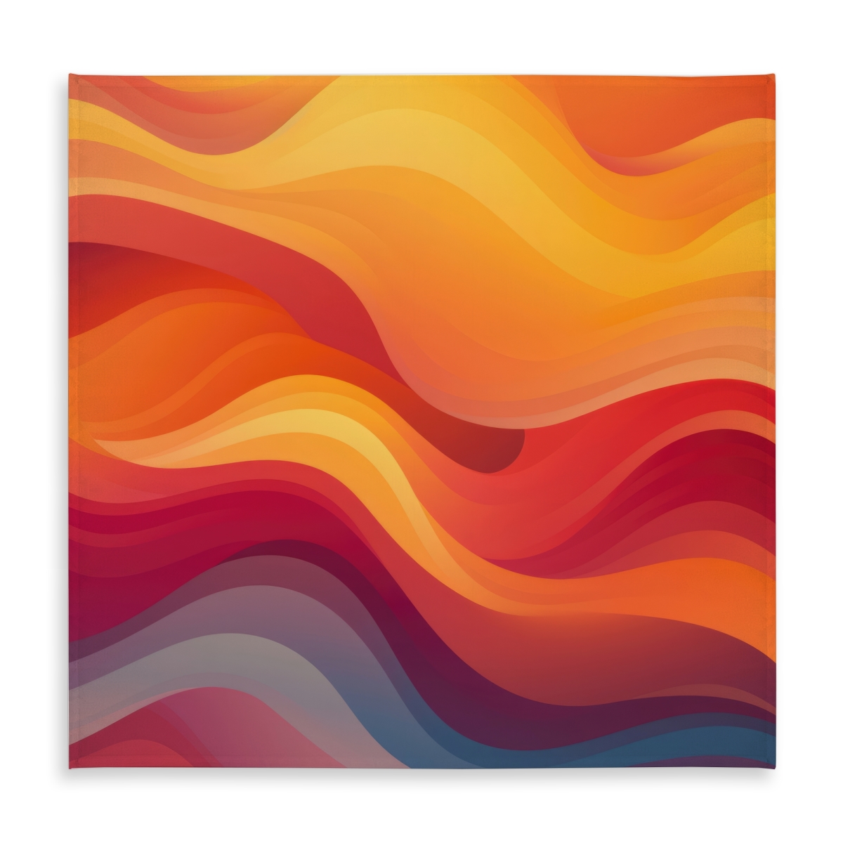 Picture of MWW C1TC5858ZLBSHG 58 x 58 in. Sunlit Fog - Orange Indoor & Outdoor Tablecloth for Home Decor