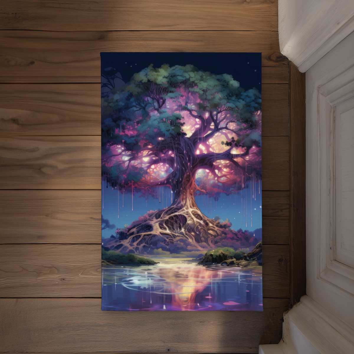 CODM2134U968PQ 21 x 34 in. The Power of Nature - Green Indoor & Outdoor Door Mat - Home Decor