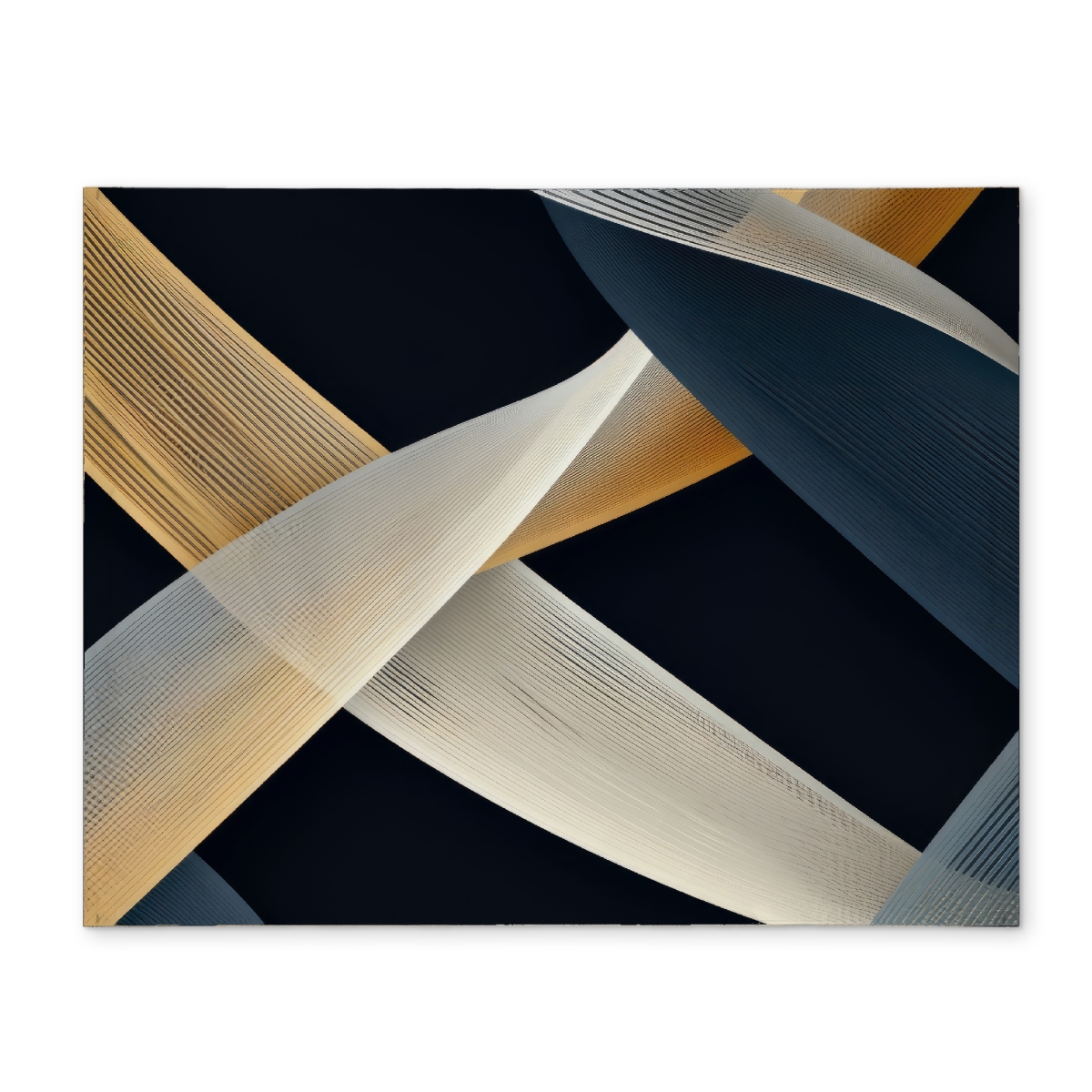 Picture of MWW CPPM1418FNAGK9 14 x 18 in. Ropes of Destiny - Beige Polyester Placemat for Home Decor