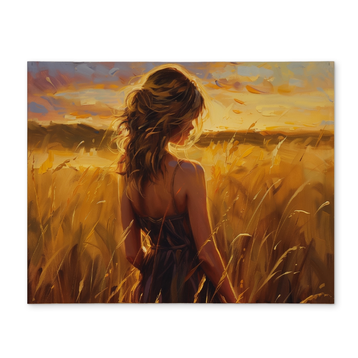 Picture of MWW CPPM1418HAOYI4 14 x 18 in. Warm Field Gold Polyester Placemat for Elegant Home Decor